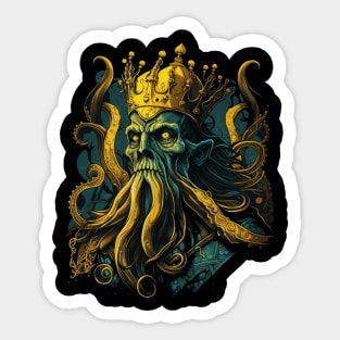 yellow king Sticker